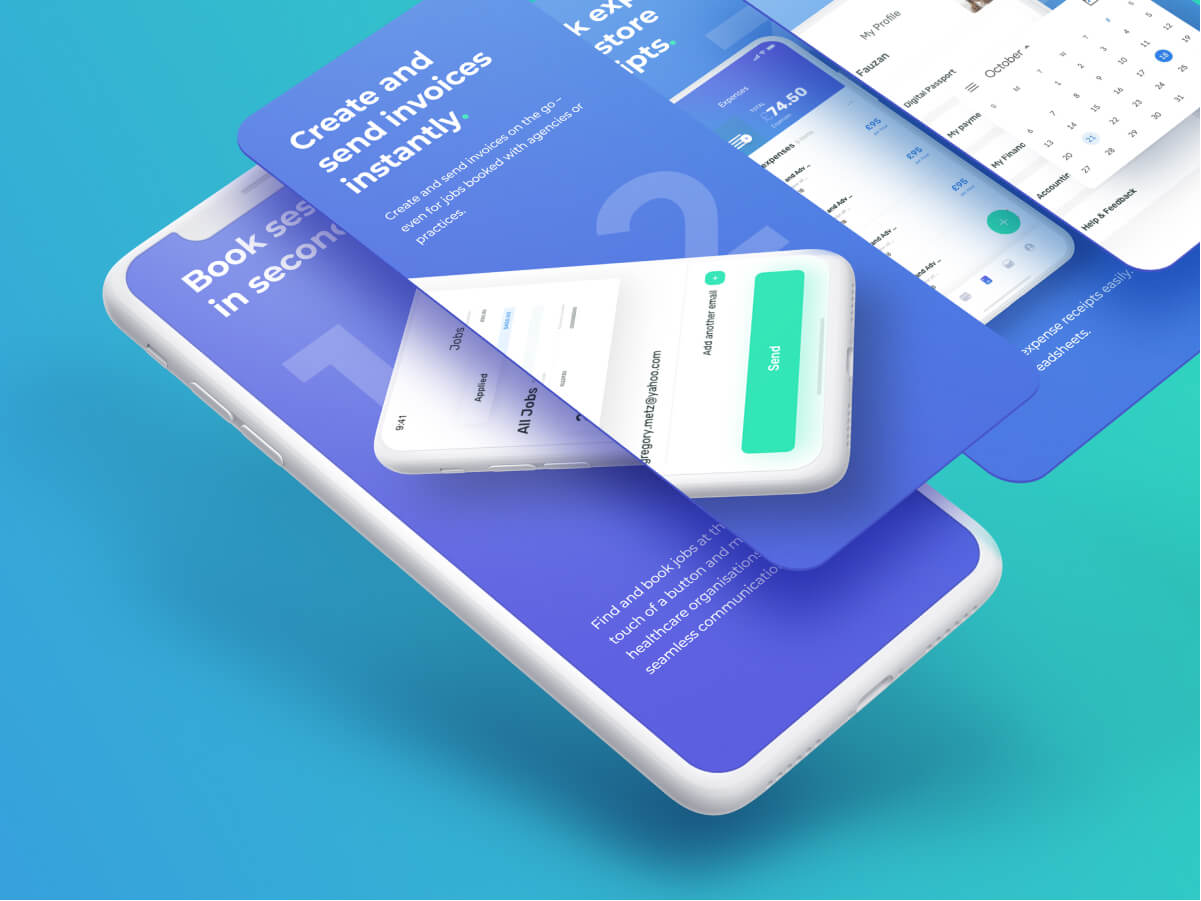 Hyre Booking Social Ad Design