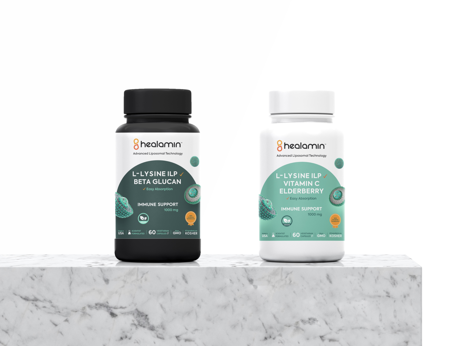 Healmin Supplements Packaging Design